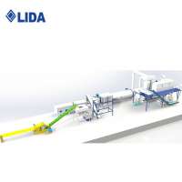 LIDA 2-3T/H wood pellet production line pellet making machine and pellet mill