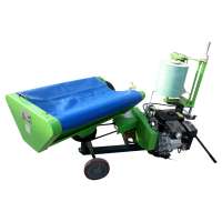 Hot sale  factory manufacture hay bale wrapper machine